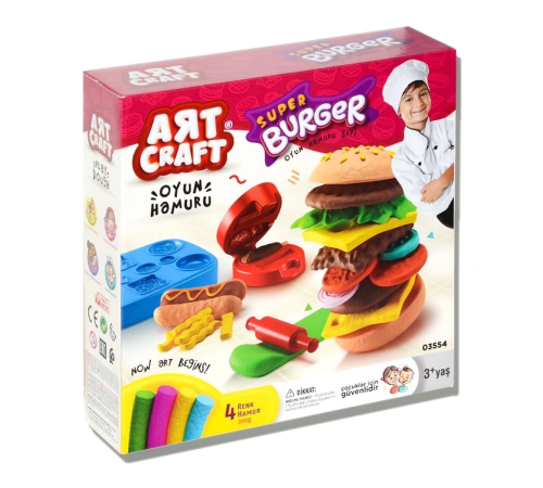 Dede Hamburger Oyun Hamuru Seti Dede Hamburger Oyun Hamuru Seti