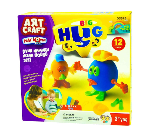 Dede Oyun Hamuru İnsan Figürü Seti