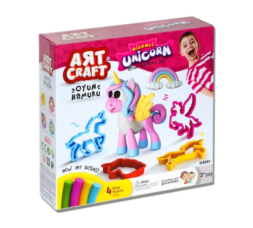 Dede Unicorn Oyun Hamuru Seti Dede Unicorn Oyun Hamuru Seti