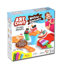 Dede Waffle ve Dondurma Oyun Hamuru Seti