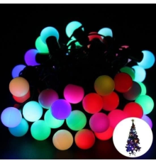 Dekoratif Minik Top 40 Ledli Dekoratif Dolama Led Işık (RGB)