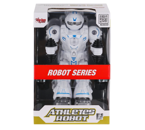 DF-6026 Işıklı ve Müzikli Hareketli Atletik Sporcu Robot -Vardem Oyuncak