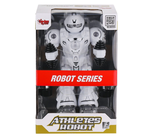 DF-6026 Işıklı ve Müzikli Hareketli Atletik Sporcu Robot -Vardem Oyuncak