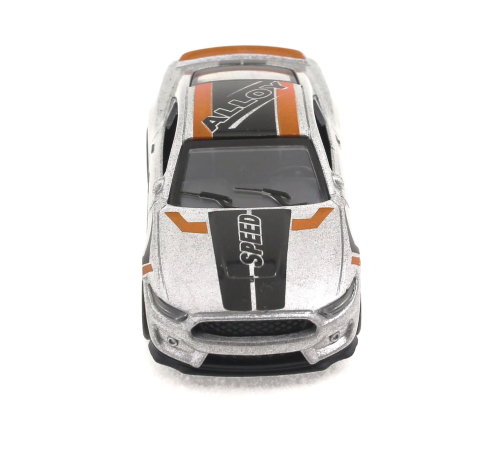 Die Cast Çek Bırak Metal Gri Yarış Arabası