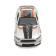 Die Cast Çek Bırak Metal Gri Yarış Arabası