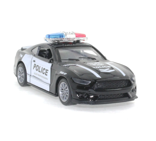 Die Cast Çek Bırak Metal Siyah Polis Arabası