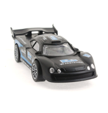 Die Cast Çek Bırak Metal Siyah Yarış Arabası DS