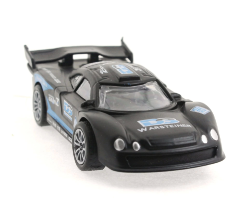 Die Cast Çek Bırak Metal Siyah Yarış Arabası DS