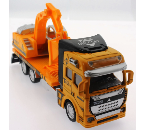 Die Cast Çek Bırak Sarı Kepçe Die Cast Çek Bırak Sarı Kepçe