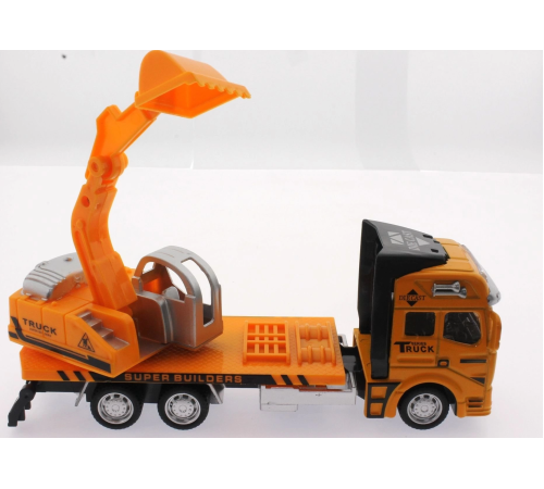 Die Cast Çek Bırak Sarı Kepçe Die Cast Çek Bırak Sarı Kepçe