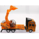 Die Cast Çek Bırak Sarı Kepçe