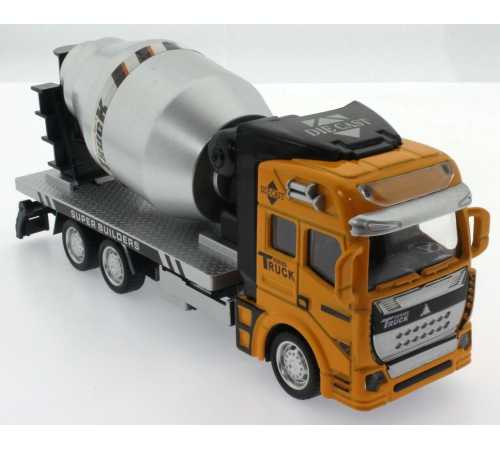 Die Cast Çek Bırak Sarı Mikser Die Cast Çek Bırak Sarı Mikser