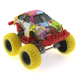 Die Cast Çizgi Film Desenli Sarı Teker Araba