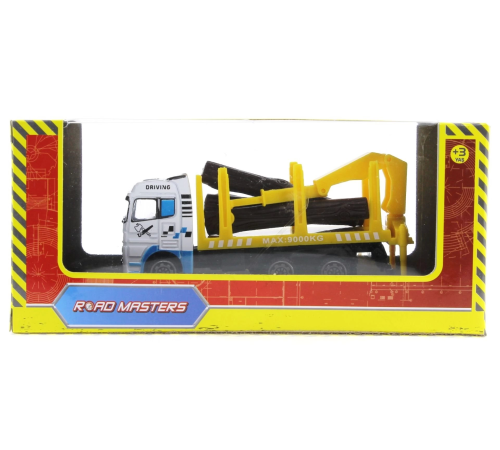 Die Cast Mini Sarı Kütük Kamyonu Die Cast Mini Sarı Kütük Kamyonu