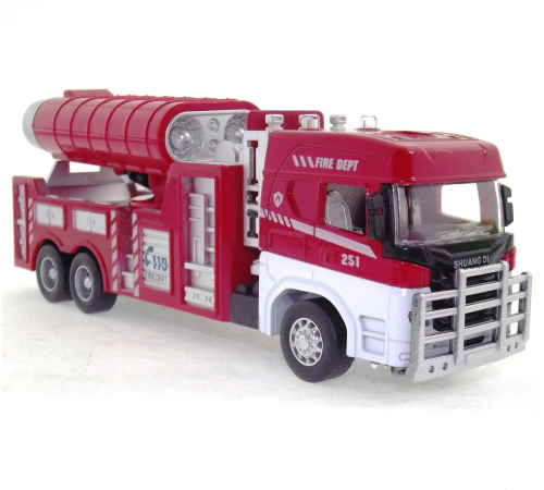 Die Cast Model Çek Bırak Duman Emici İtfaiye Kamyonu Die Cast Model Çek Bırak Duman Emici İtfaiye Kamyonu