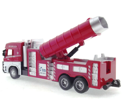 Die Cast Model Çek Bırak Duman Emici İtfaiye Kamyonu Die Cast Model Çek Bırak Duman Emici İtfaiye Kamyonu