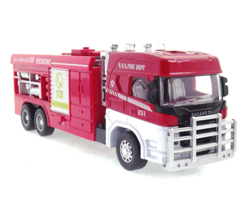Die Cast Model Çek Bırak Merdivenli İtfaiye Kamyonu Die Cast Model Çek Bırak Merdivenli İtfaiye Kamyonu
