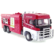Die Cast Model Çek Bırak Merdivenli İtfaiye Kamyonu
