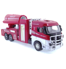 Die Cast Model Çek Bırak Turbo Jet İtfaiye Kamyonu