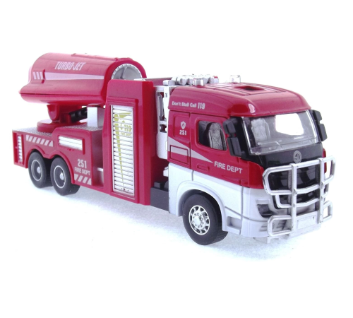 Die Cast Model Çek Bırak Turbo Jet İtfaiye Kamyonu Die Cast Model Çek Bırak Turbo Jet İtfaiye Kamyonu