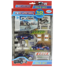 Die cast Polis Seti 10 Parça