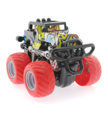 Die Cast Off Road  Dev Kırmızı Teker Araba