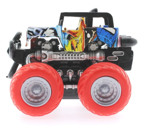 Die Cast Off Road  Dev Kırmızı Teker Araba