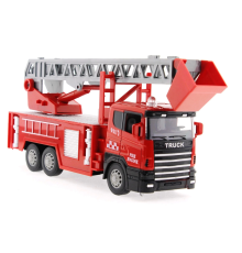 Die Cast Sürtmeli Merdivenli İtfaiye Aracı