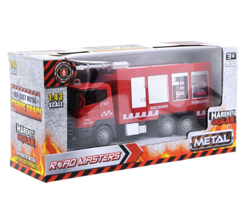 Die Cast Sürtmeli Söndürücü İtfaiye Aracı Die Cast Sürtmeli Söndürücü İtfaiye Aracı