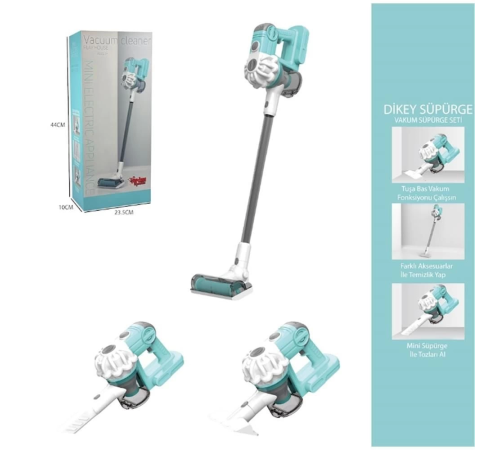 Dikey Elektrik Süpürgesi Yeşil-Gri (3 in1 ) Kapalı Kutu Dikey Elektrik Süpürgesi Yeşil-Gri (3 in1 ) Kapalı Kutu