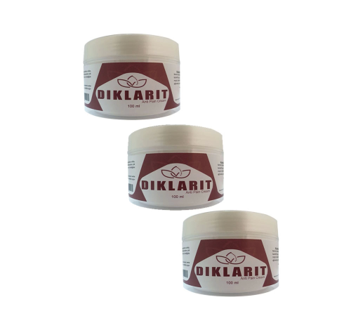Diklarit Anti Pain Cream Vücut sızıları için krem 100 ml x 3 Diklarit Anti Pain Cream Vücut sızıları için krem 100 ml x 3