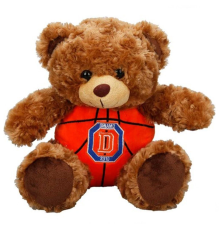 Dinamo Basketbol Topu Gövdeli Oturan Peluş Ayı 30 cm.