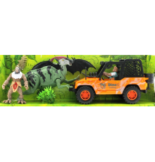 Dinozor Avcısı Jeepli Oyun Seti