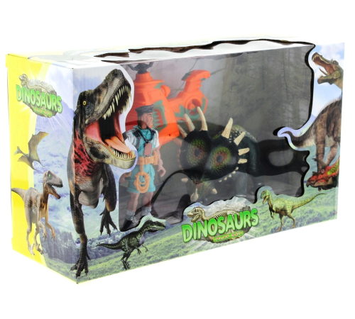 Dinozor Avcısı Tiriceratops Oyun Seti Dinozor Avcısı Tiriceratops Oyun Seti