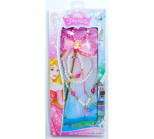 Disney Aurora Asa - Kolye - Bileklik Seti