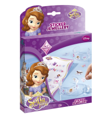 Disney Prenses Sofia Çıkartmalı Takı Seti