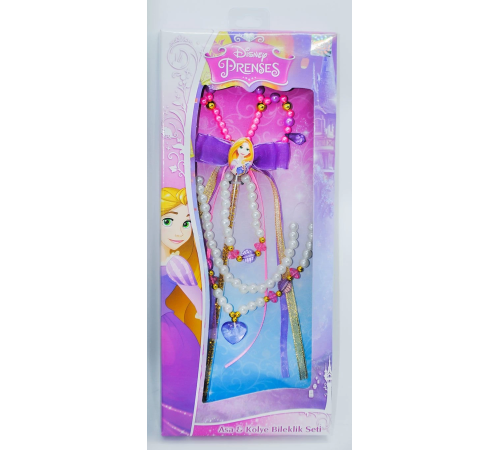Disney Rapunzel Asa-Kolye-Bileklik Seti