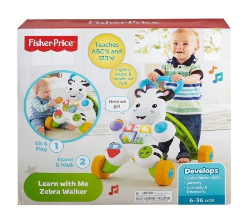 DLD80 Fisher-Price® Melodili Zebra Yürüteç DLD80 Fisher-Price® Melodili Zebra Yürüteç