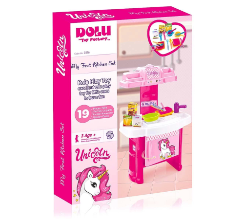 Dolu Unicorn Şefin Mutfak Seti - 2516D Dolu Unicorn Şefin Mutfak Seti - 2516D