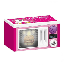Dolu Unicorn Sesli Pembe Mikrodalga Fırın