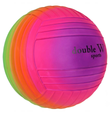 Double W Sports Gökkuşağı Tırtıklı PVC Top 23 cm - PLS-200