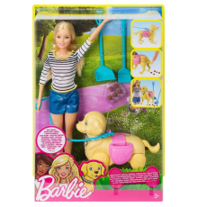 DWJ68 Barbie ve Köpeği Tuvalet Eğitiminde