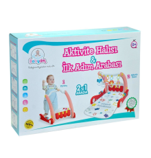 E0634 Aktivite Halısı&İlk Adım Arabası -Pembe ,Birlik