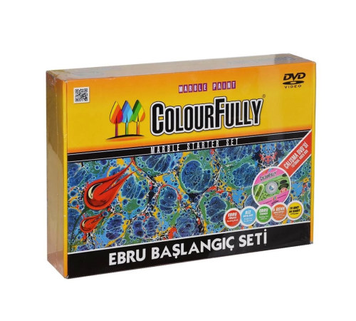 Ebru Sanatı Başlangıç Seti Eğitici Dvd'li Ebru Sanatı Başlangıç Seti Eğitici Dvd'li