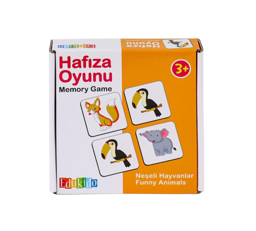 EDU-2010 Hafıza Oyunu Neşeli Hayvanlar EDU-2010 Hafıza Oyunu Neşeli Hayvanlar