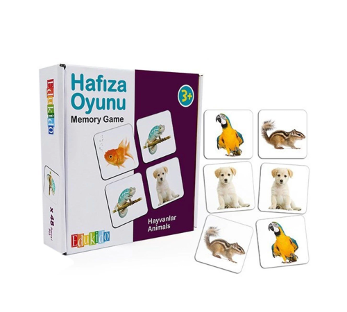 EDU-2013 Hafıza Oyunu Gerçek Hayvanlar -Chiva