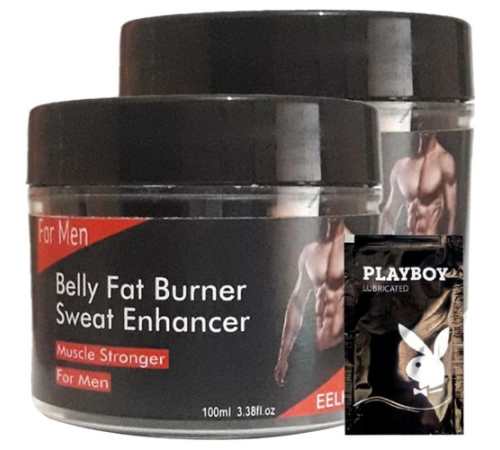 Eelhoe 1 Alana 1 Tane Daha Belly Fatburnes Sweat Enhancer Erkeklere Özel Yaglari Parcalama Şekillikas Kremi SNMP20387 + 1 Adet Jel He.diye