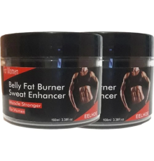 Eelhoe 2'li Belly Fatburner Sweat Enhancer Kadınlara Özel Kremi 100 ml