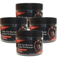Eelhoe 4lü Adet Belly Fatburner Sweat Enhancer Kadınlara Özel Yağlara Parçalayıcı Kas Şekillendirme Kremi YCML2-2:0426 100 ml
