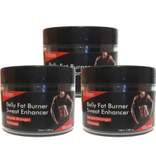 Eelhoe Belly Fat 3lü Adet Burner Sweat Enhancer Kadınlara Özel Yağlara Parçalayıcı Kas Şekillendirme Kremi GIZEY-92-2:0407 100 ml
